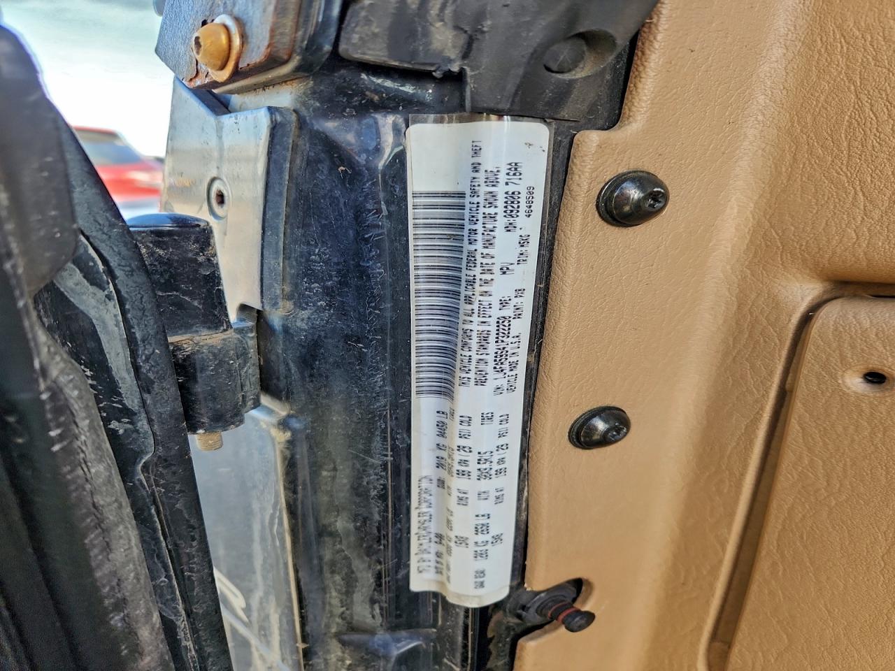 2001 JEEP WRANGLER / TJ SAHARA photo 13