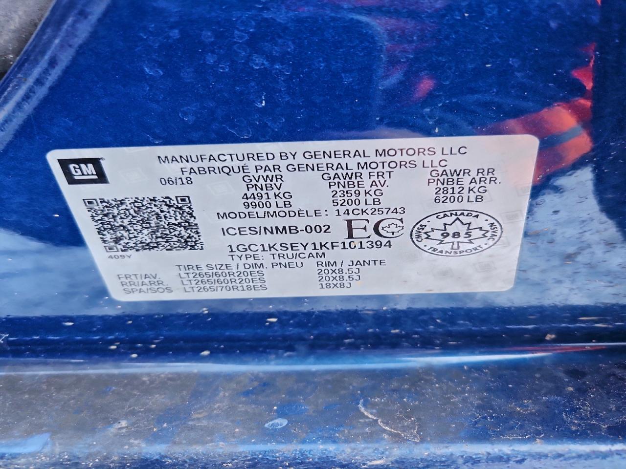 2019 CHEVROLET SILVERADO K2500 HEAVY DUTY LT photo 12