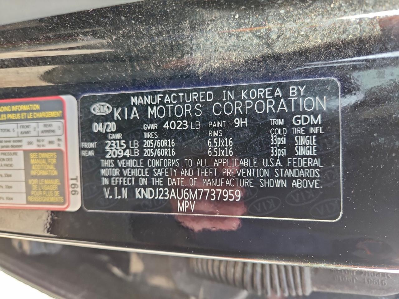 2021 KIA SOUL LX photo 13