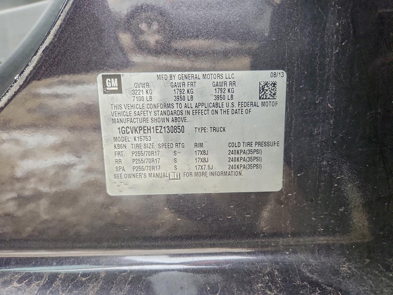 2014 CHEVROLET SILVERADO K1500 photo 12