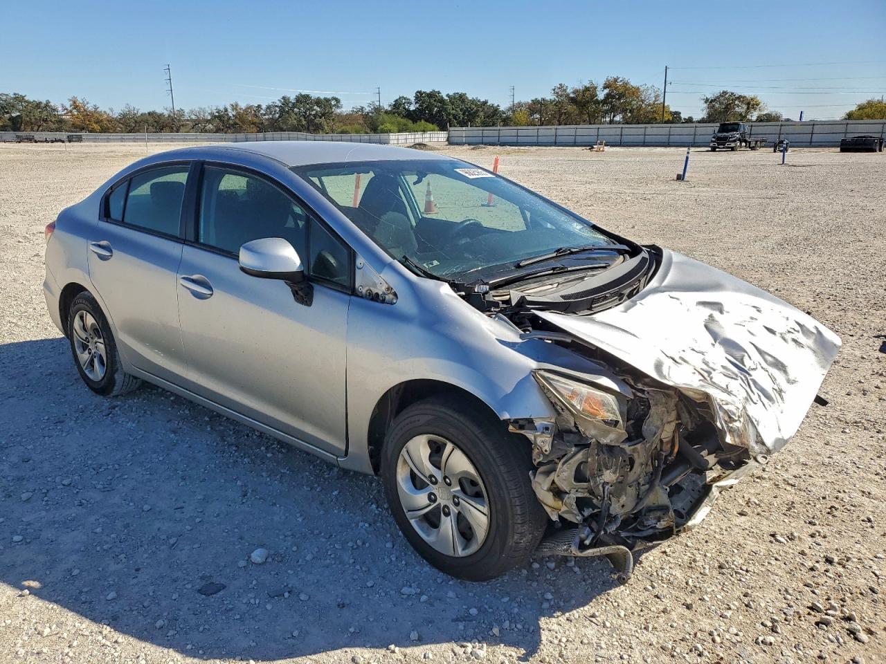 2013 HONDA CIVIC LX photo 4