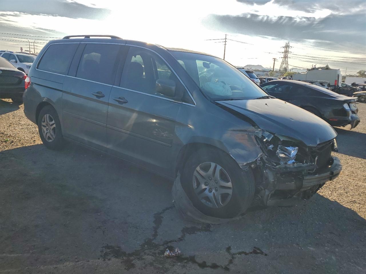 2007 HONDA ODYSSEY EX photo 4
