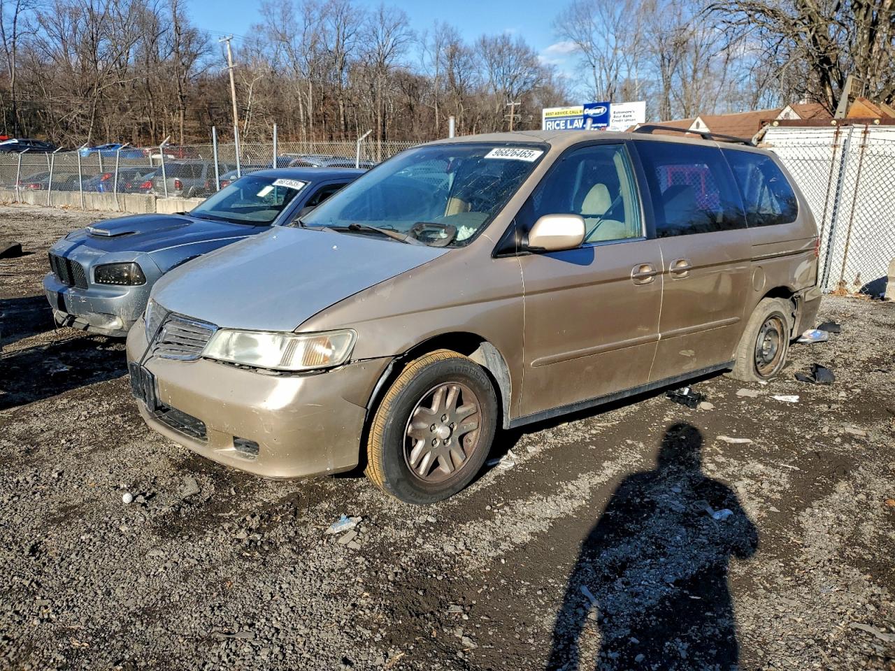 2001 HONDA ODYSSEY EX — SIDE damage — photo 1