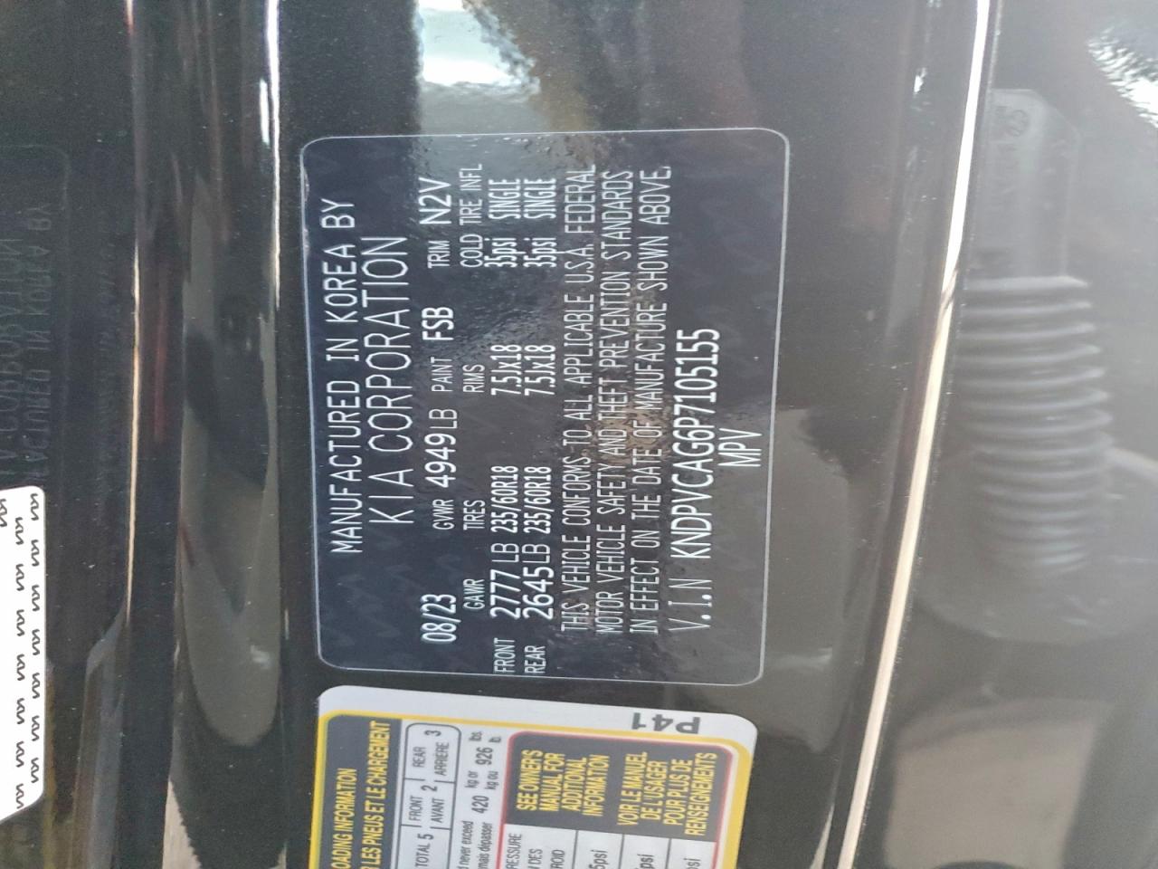 2023 KIA SPORTAGE EX photo 13