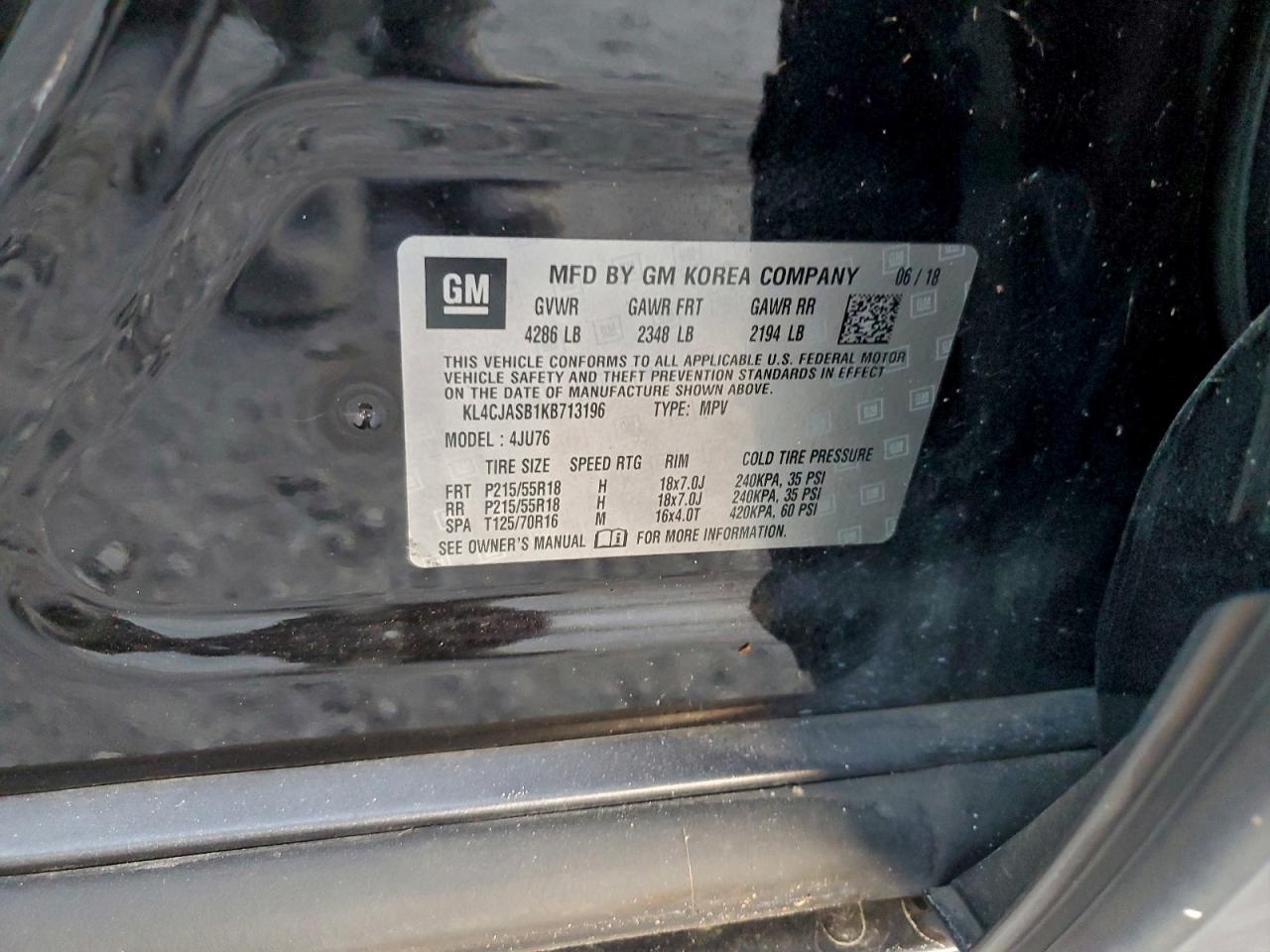 2019 BUICK ENCORE PREFERRED photo 13