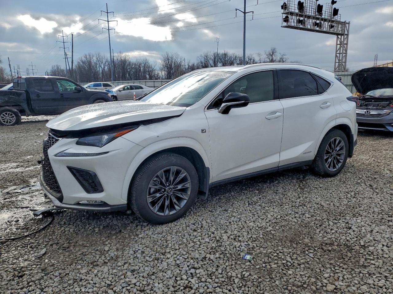 2021 LEXUS NX 300H BASE — FRONT END damage — photo 1