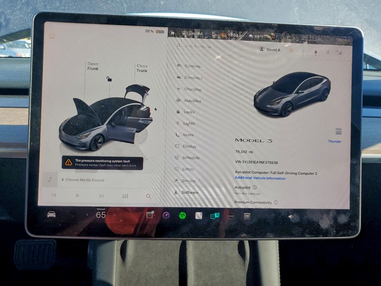 2022 TESLA MODEL 3 photo 9