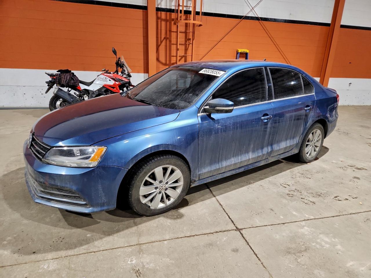2015 VOLKSWAGEN JETTA BASE — UNDERCARRIAGE damage — photo 1