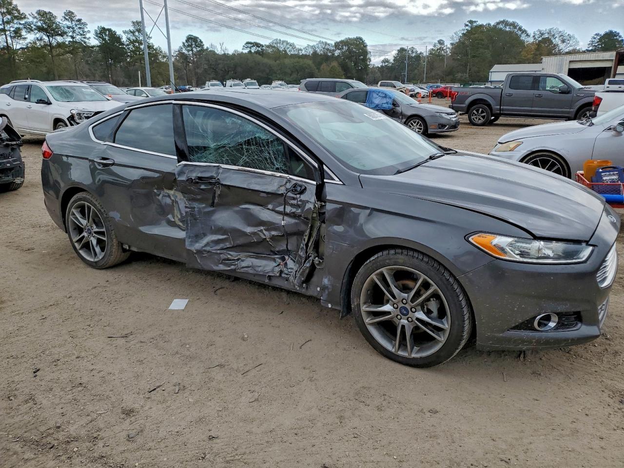 2015 FORD FUSION TITANIUM photo 4