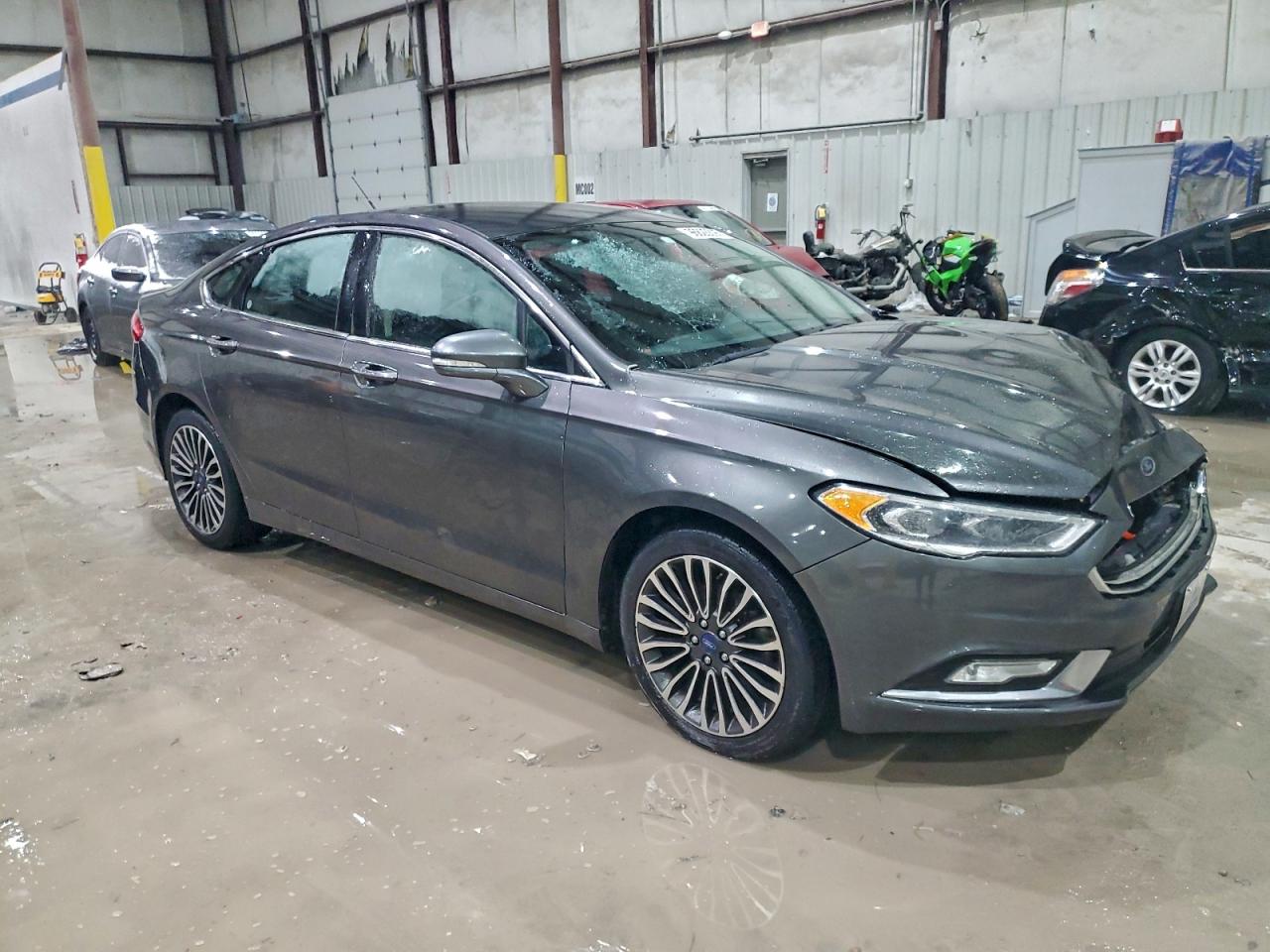 2017 FORD FUSION TITANIUM photo 4