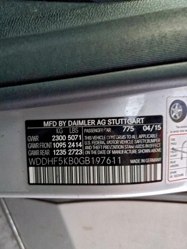 2016 MERCEDES-BENZ E 350 photo 14