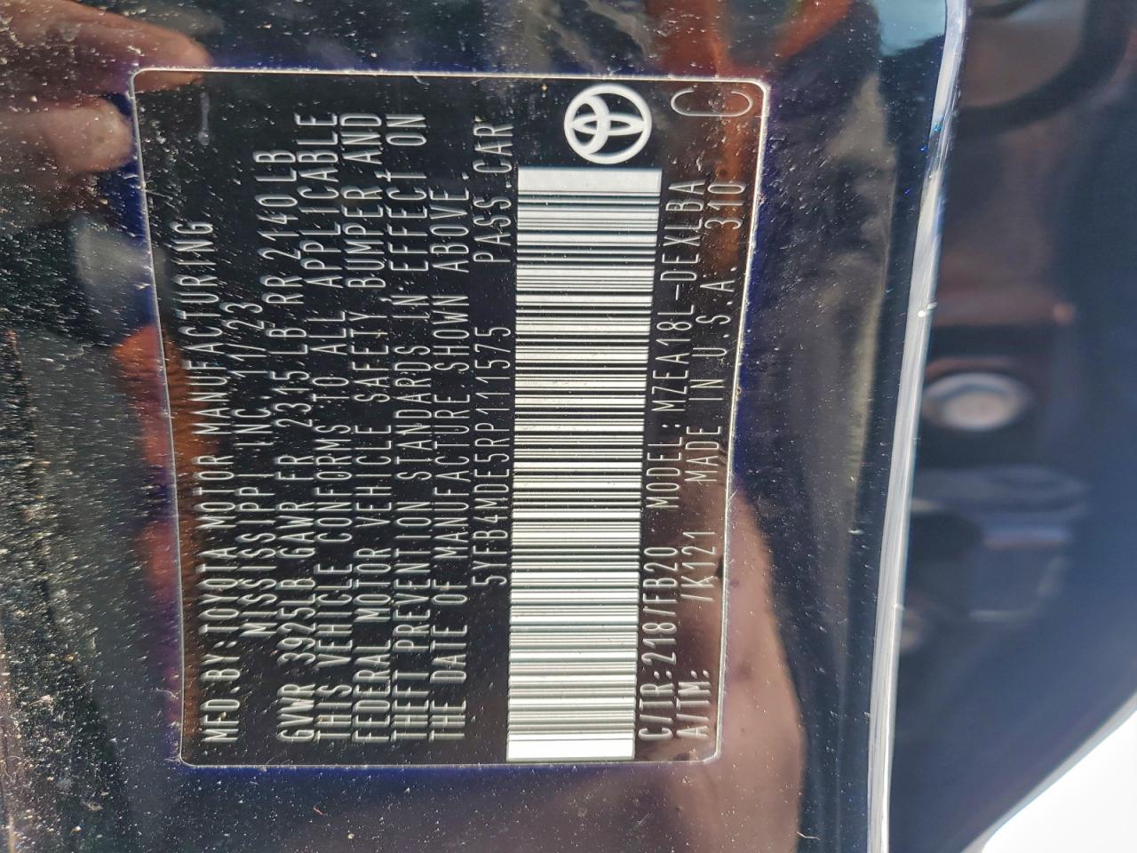 2024 TOYOTA COROLLA LE photo 13