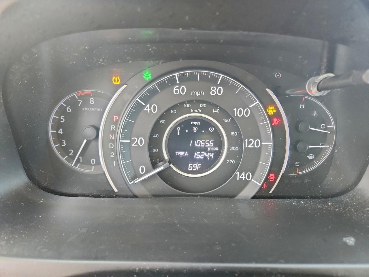 2012 HONDA CR-V EXL photo 9