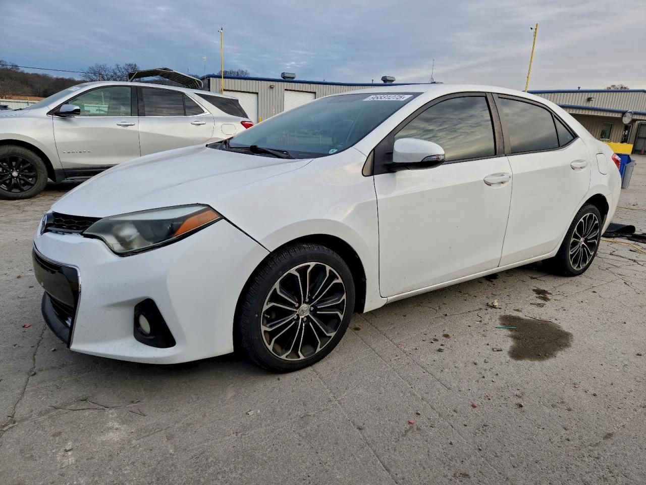 2014 TOYOTA COROLLA L — FRONT END damage — photo 1