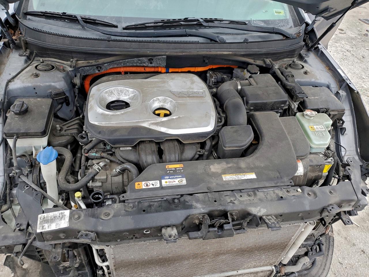 2017 HYUNDAI SONATA HYBRID photo 11