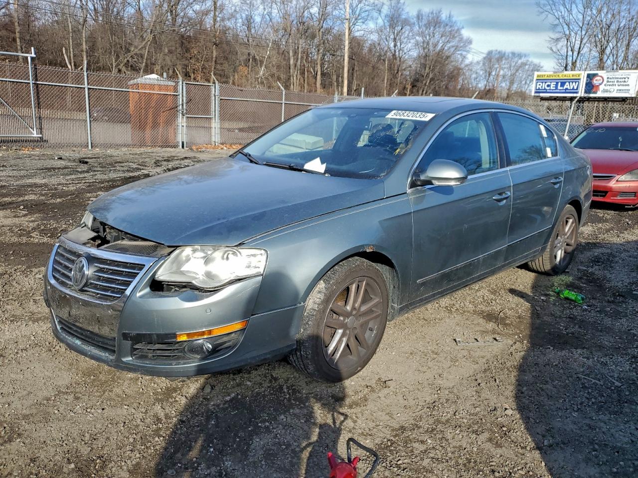 2008 VOLKSWAGEN PASSAT LUX — FRONT END damage — photo 1