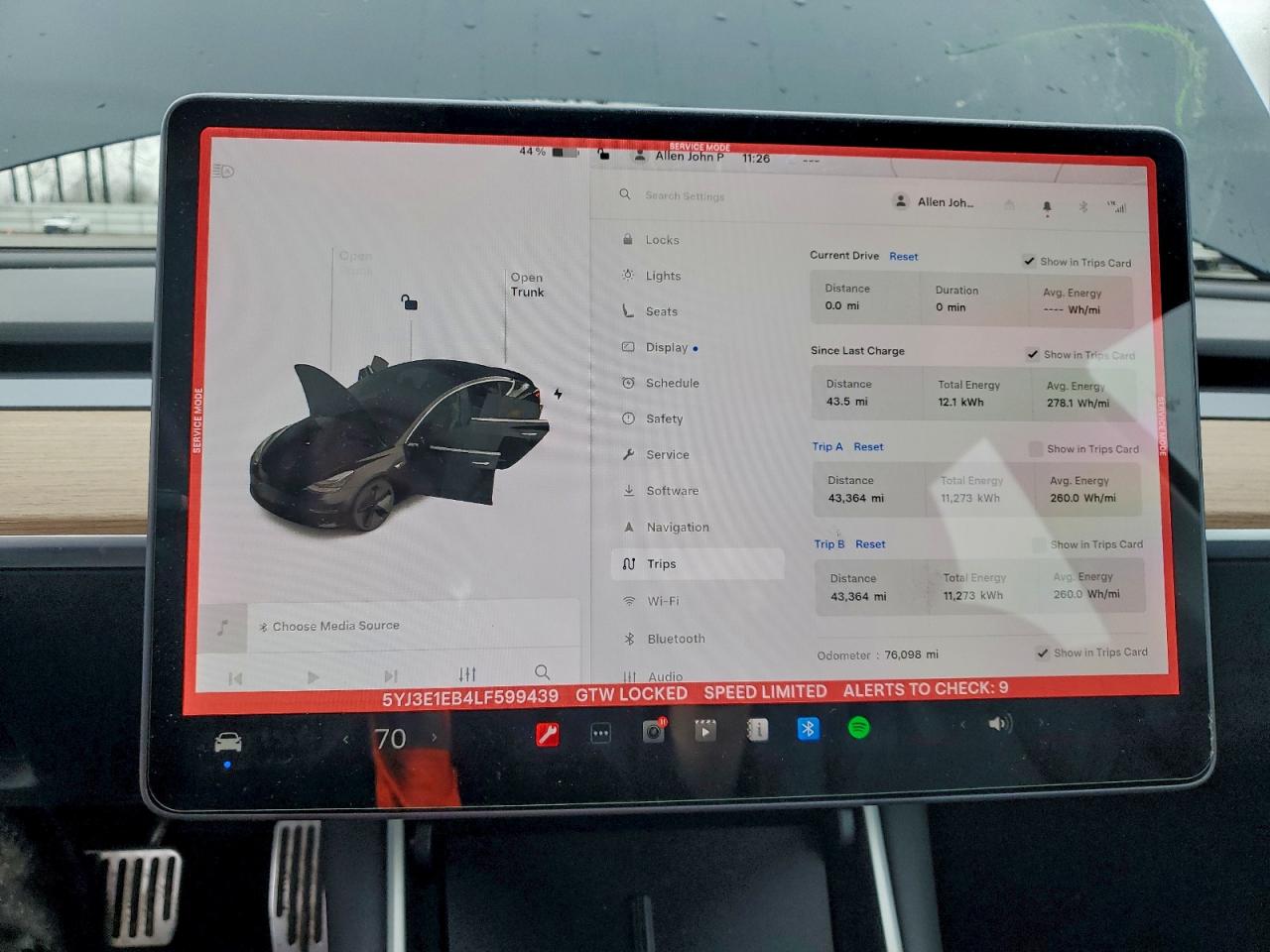 2020 TESLA MODEL 3 photo 9