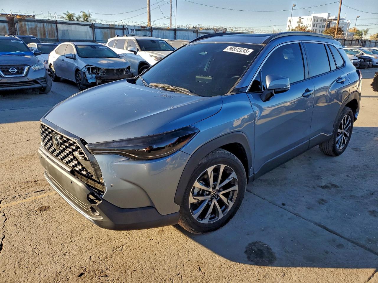 2024 TOYOTA COROLLA CROSS XLE — FRONT END damage — photo 1