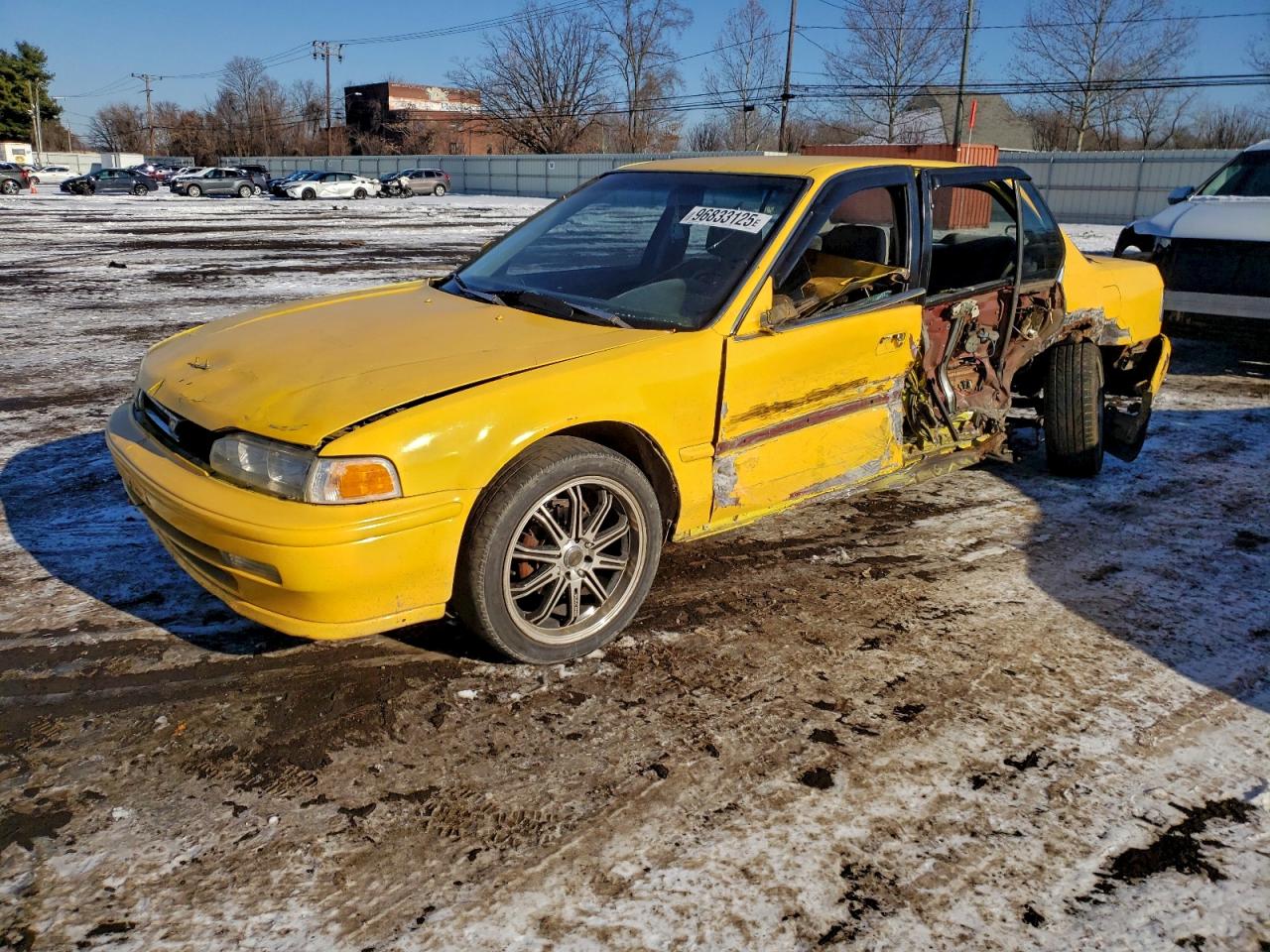 1992 HONDA ACCORD LX — SIDE damage — photo 1