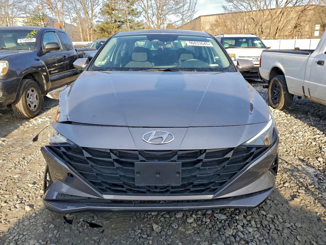 2023 HYUNDAI ELANTRA BLUE photo 5