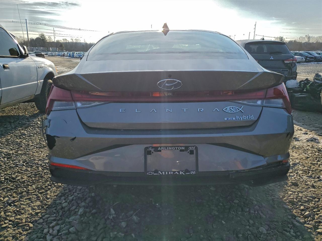 2023 HYUNDAI ELANTRA BLUE photo 6