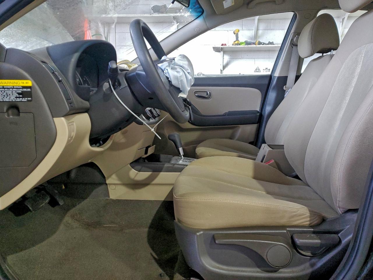 2010 HYUNDAI ELANTRA BLUE photo 7