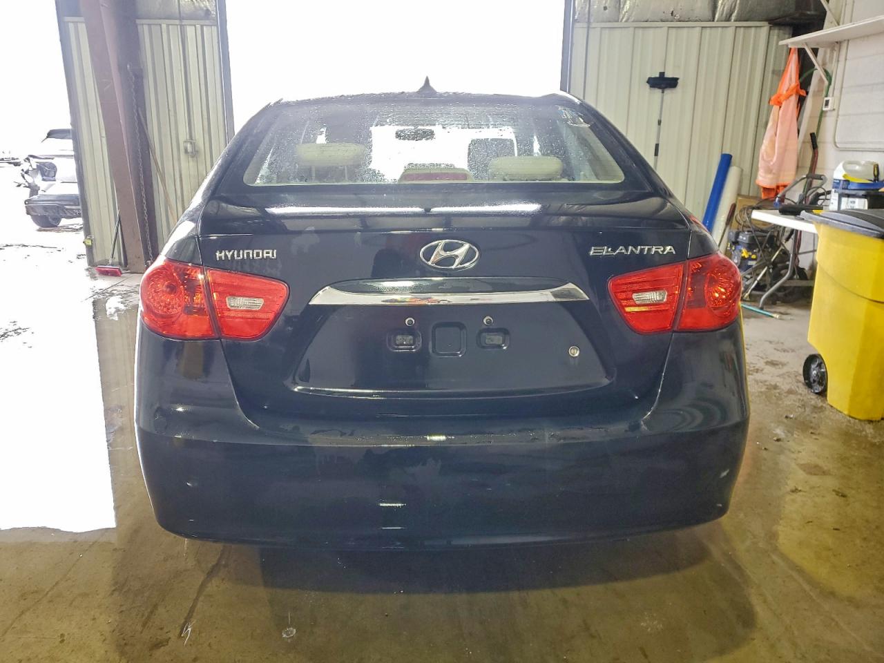 2010 HYUNDAI ELANTRA BLUE photo 6