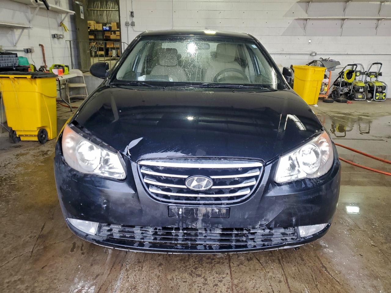 2010 HYUNDAI ELANTRA BLUE photo 5