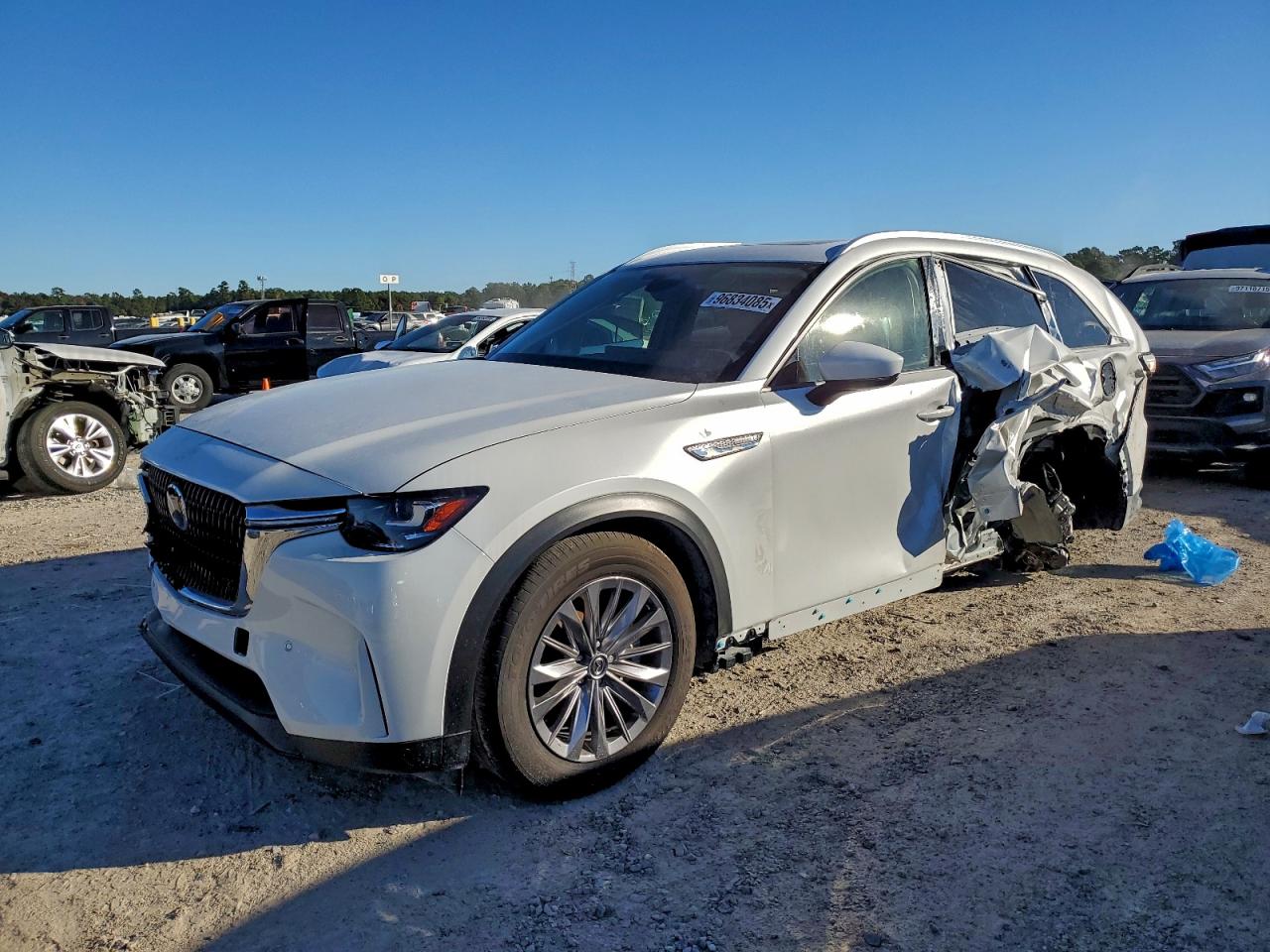 2025 MAZDA CX-90 PREFERRED — SIDE damage — photo 1