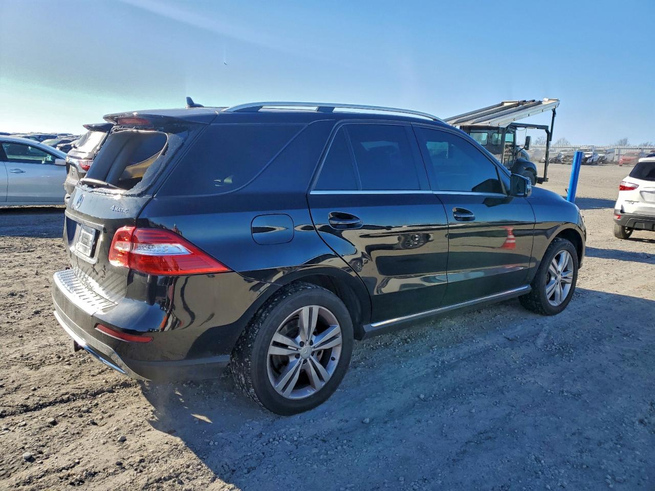 2015 MERCEDES-BENZ ML 350 4MATIC photo 3