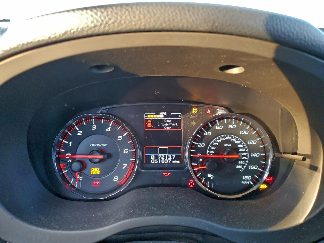 2021 SUBARU WRX PREMIUM photo 9