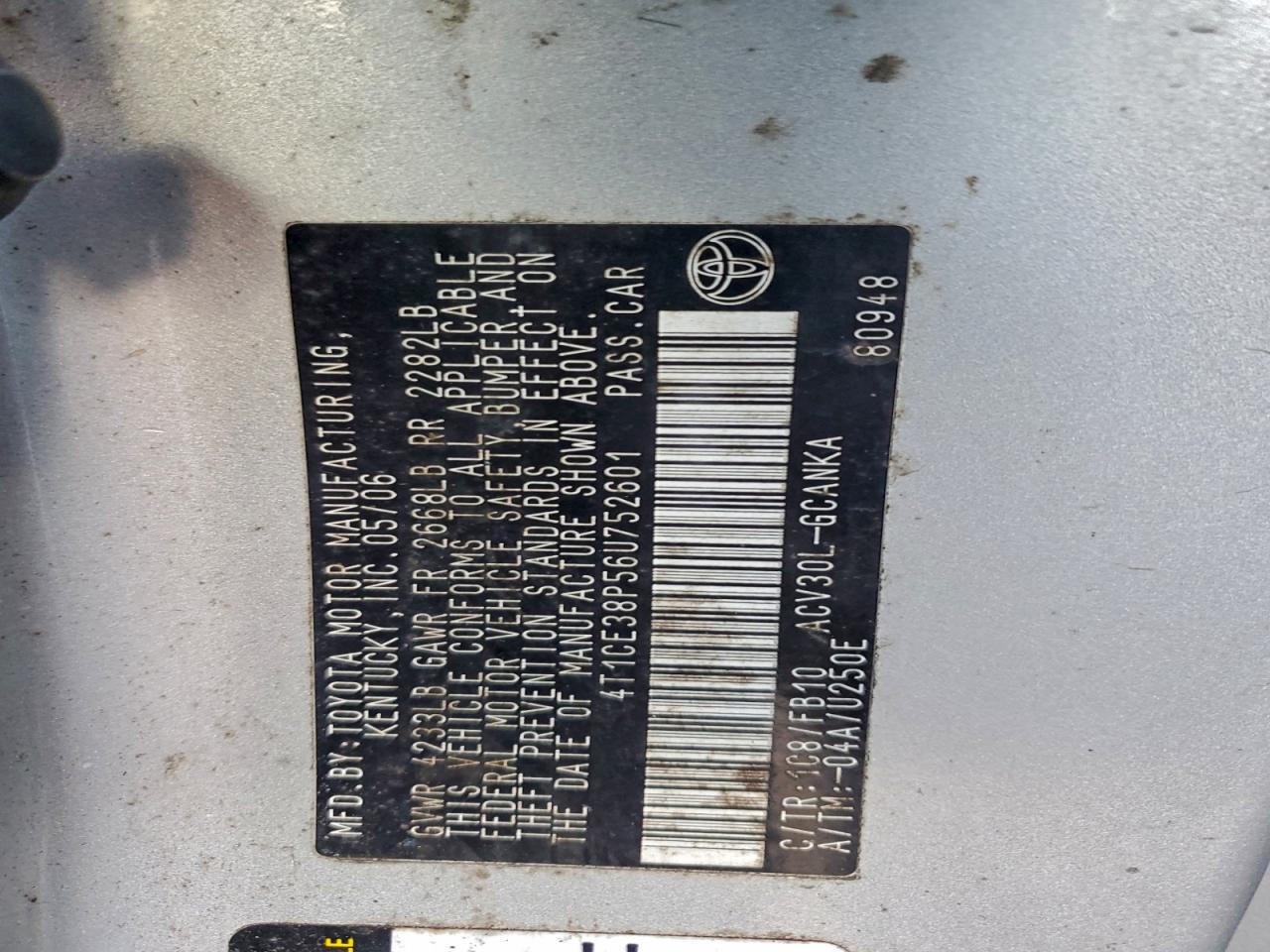 2006 TOYOTA CAMRY SOLARA SE photo 12