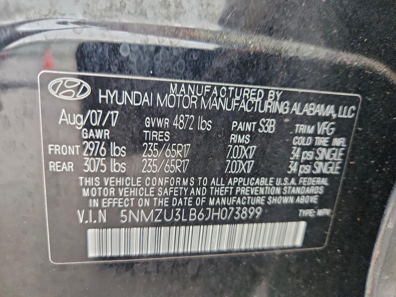 2018 HYUNDAI SANTA FE SPORT photo 13
