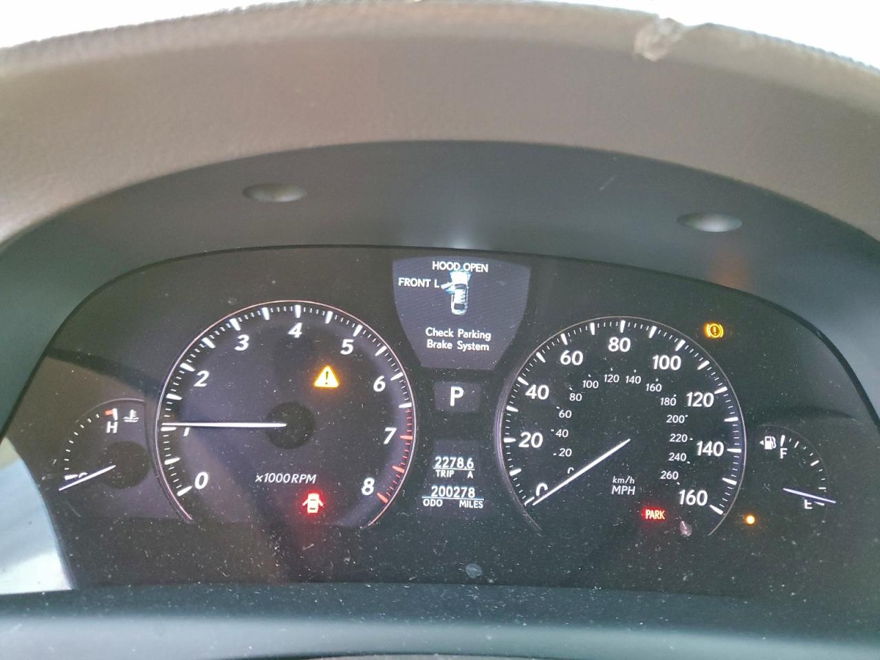 2007 LEXUS LS 460 photo 9