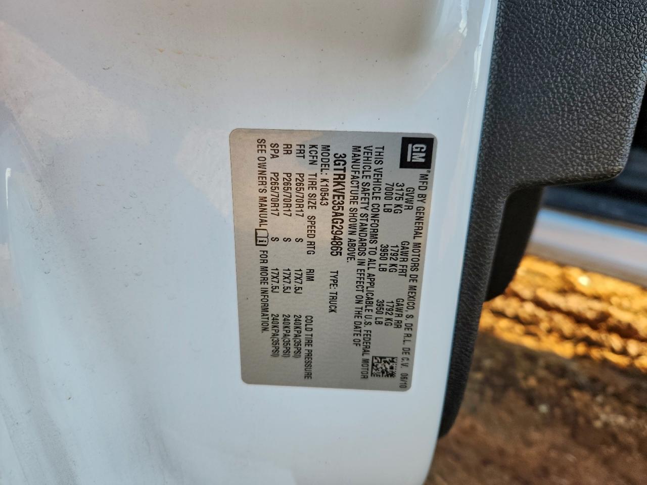 2010 GMC SIERRA K1500 SLE photo 12