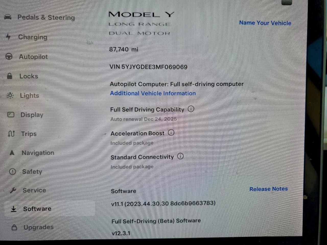 2021 TESLA MODEL Y photo 9