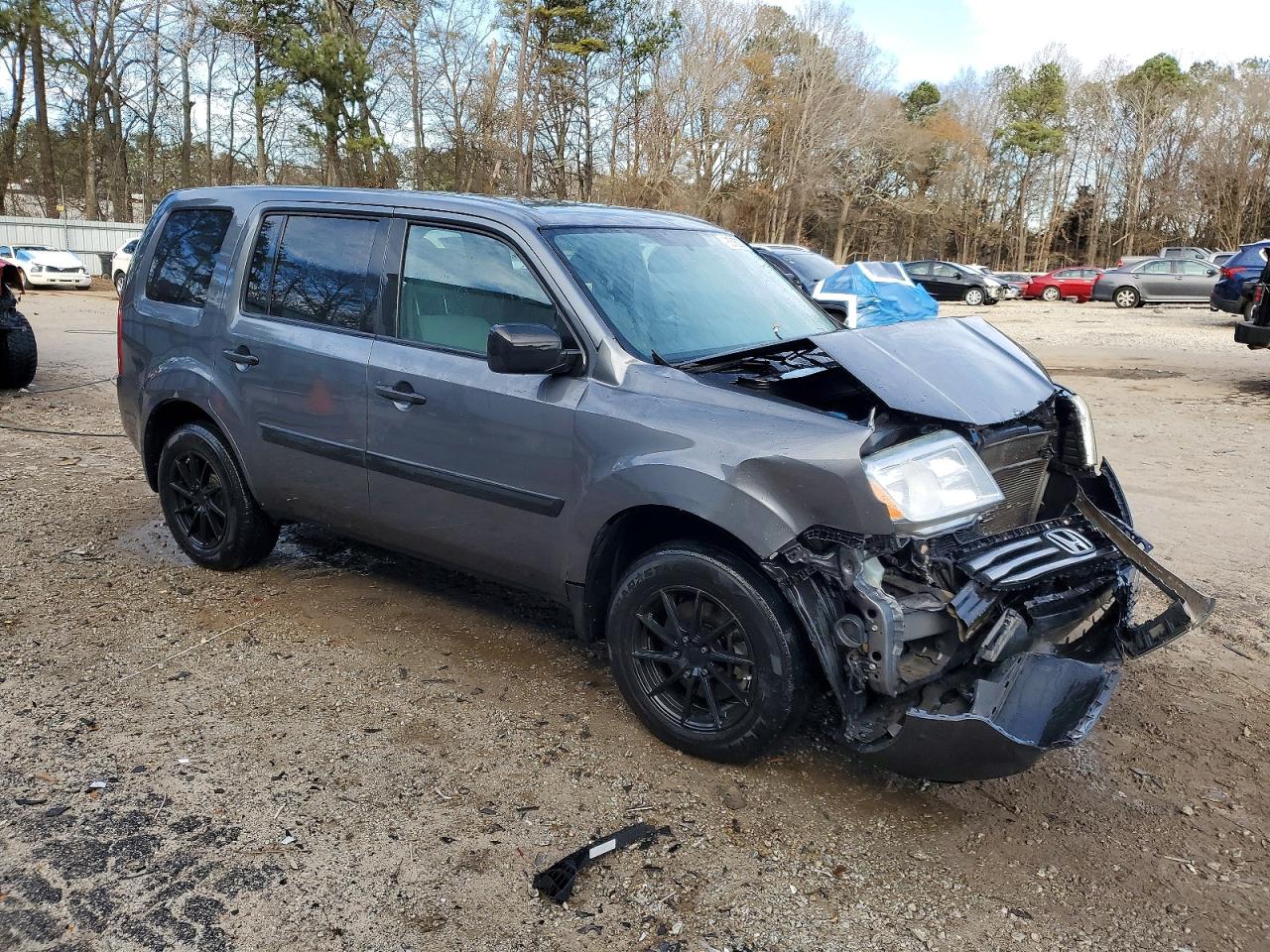 2013 HONDA PILOT LX photo 4