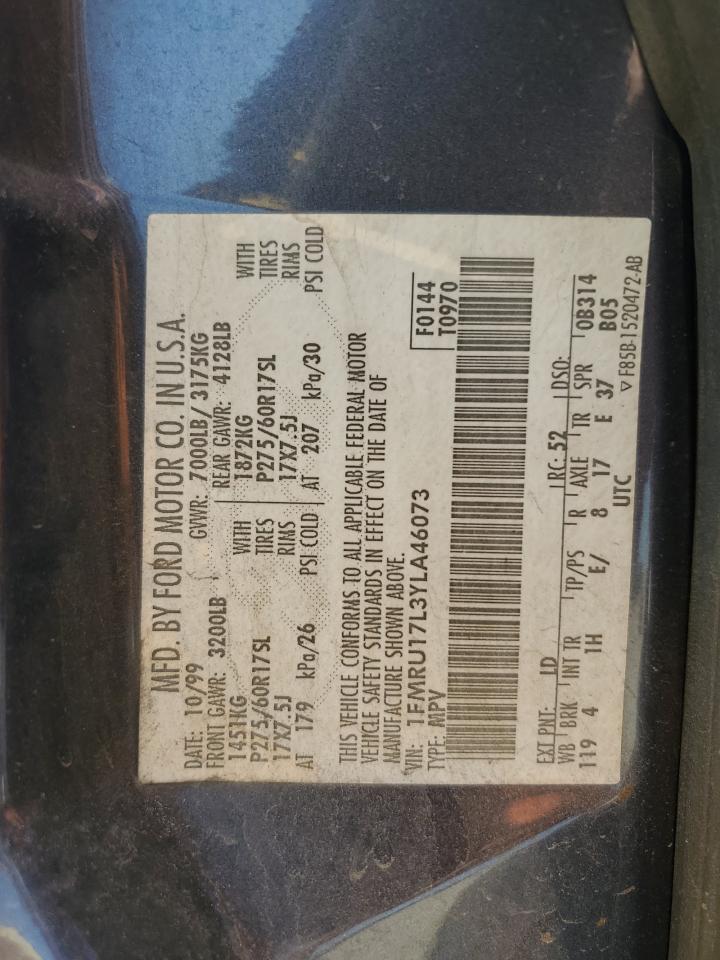 2000 FORD EXPEDITION EDDIE BAUER photo 14