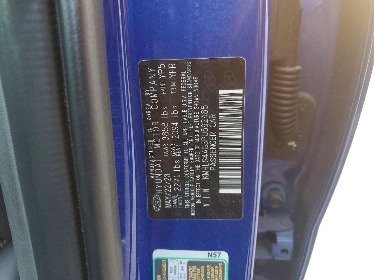 2023 HYUNDAI ELANTRA SEL photo 12
