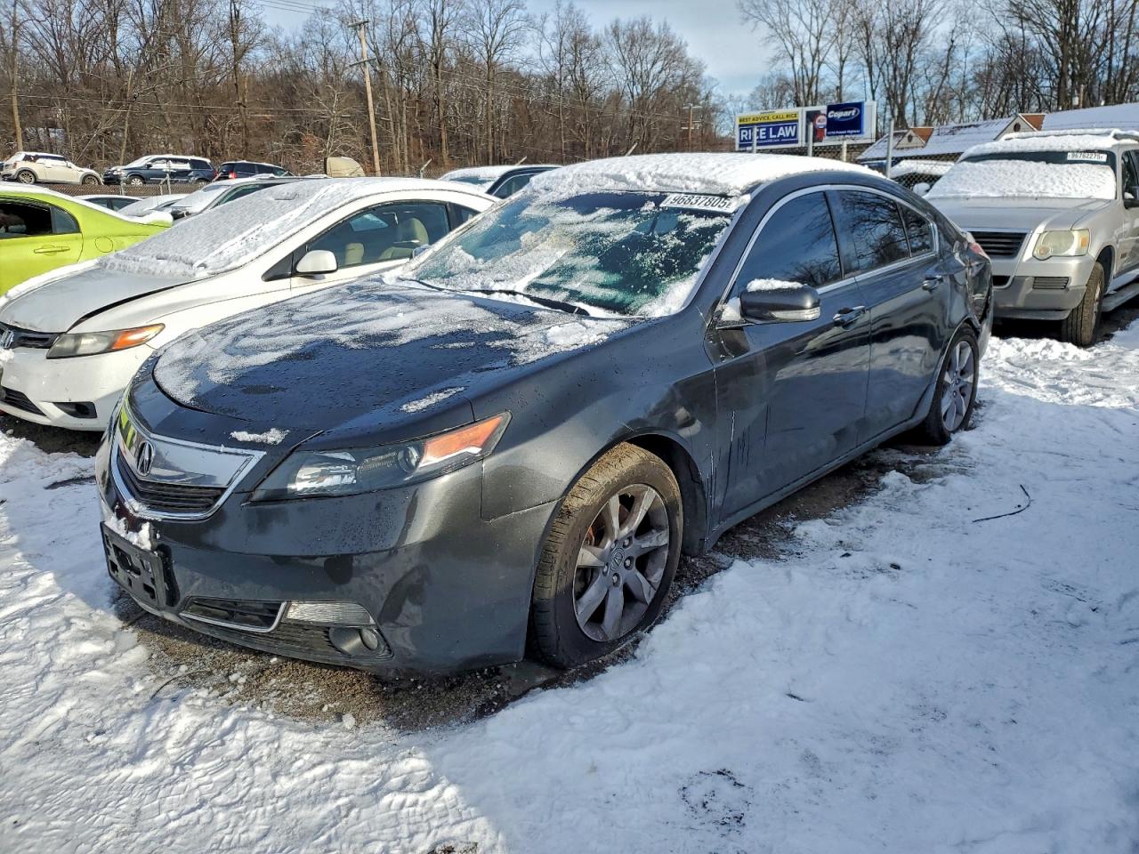 2013 ACURA TL TECH — REAR END damage — photo 1