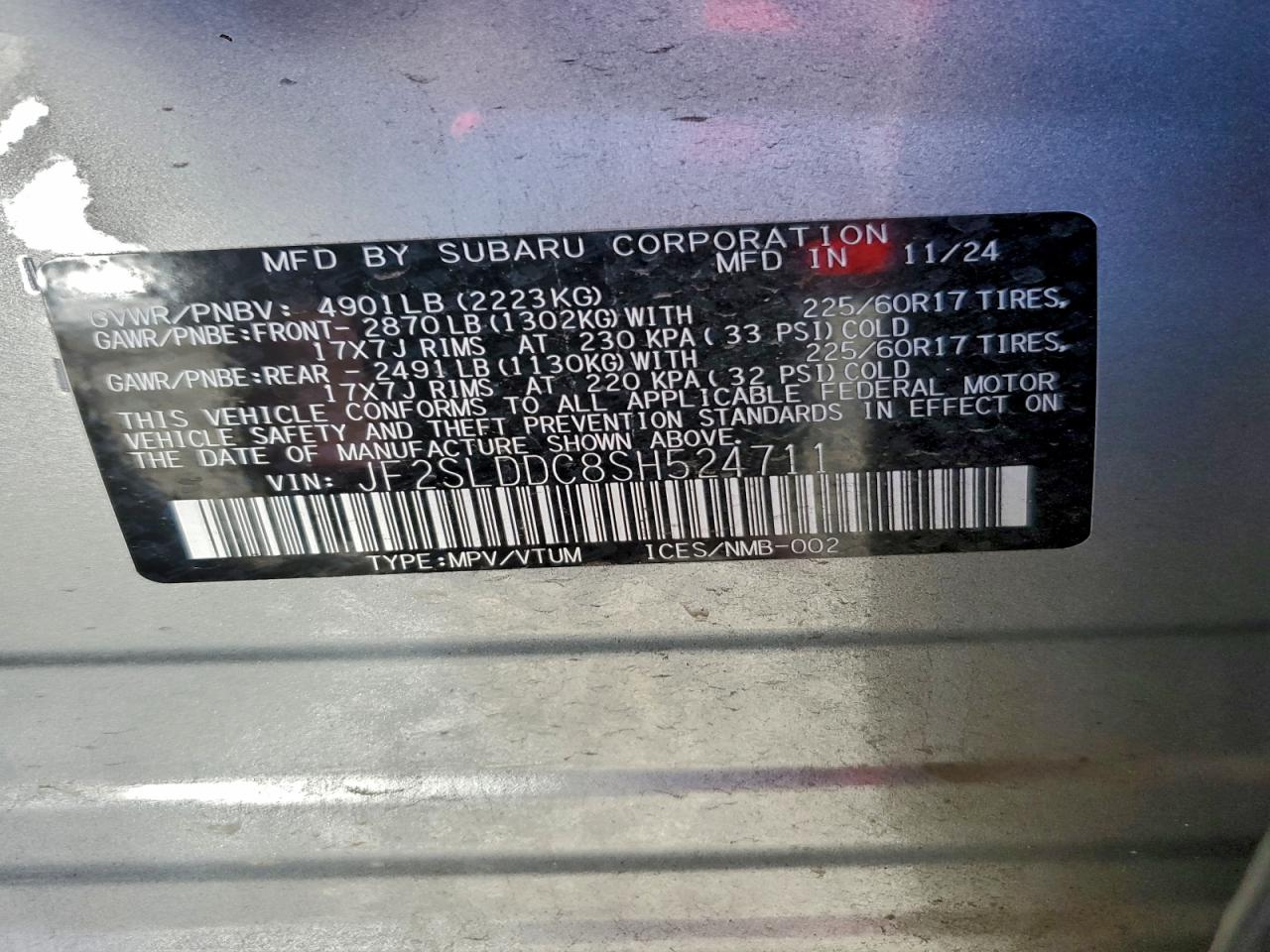 2025 SUBARU FORESTER PREMIUM photo 13