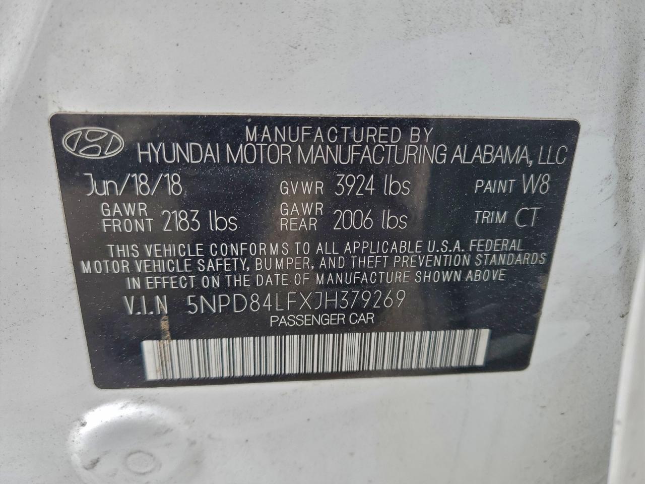 2018 HYUNDAI ELANTRA SEL photo 12