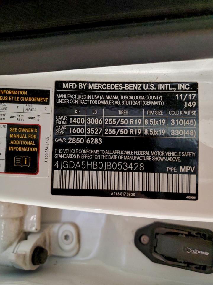 2018 MERCEDES-BENZ GLE 350 4MATIC photo 13