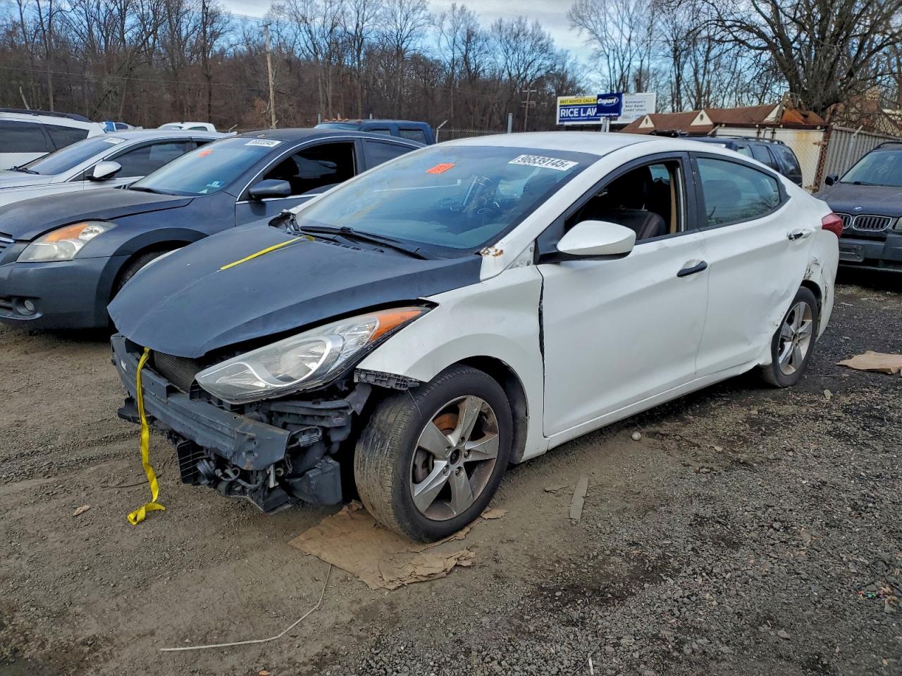 2013 HYUNDAI ELANTRA GLS — SIDE damage — photo 1