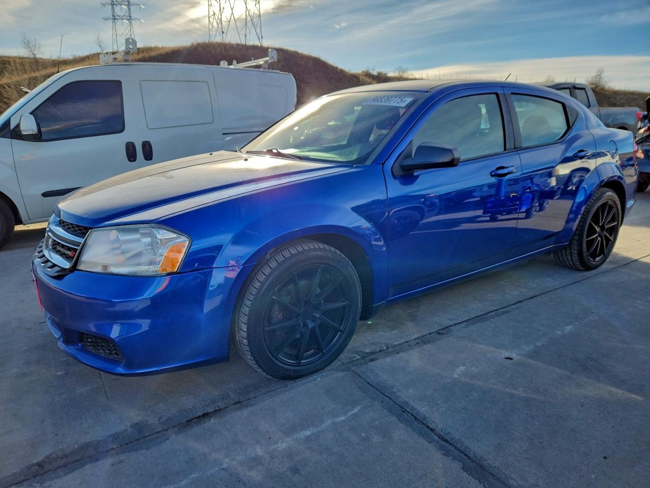 2014 DODGE AVENGER SE — HAIL damage — photo 1