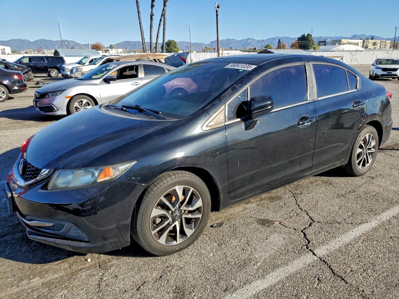 2015 HONDA CIVIC EX — WATER/FLOOD damage — photo 1