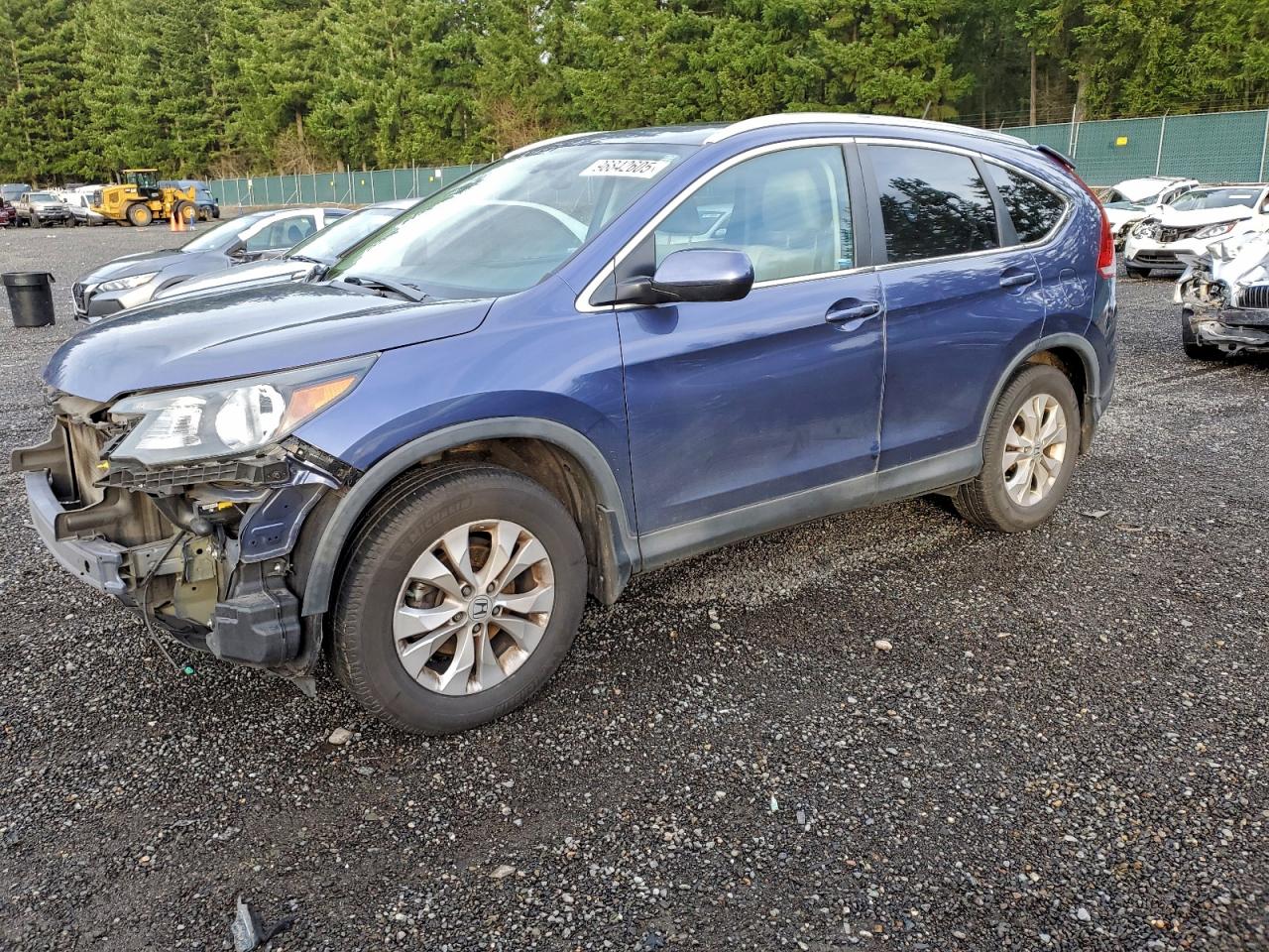 2013 HONDA CR-V EXL — FRONT END damage — photo 1