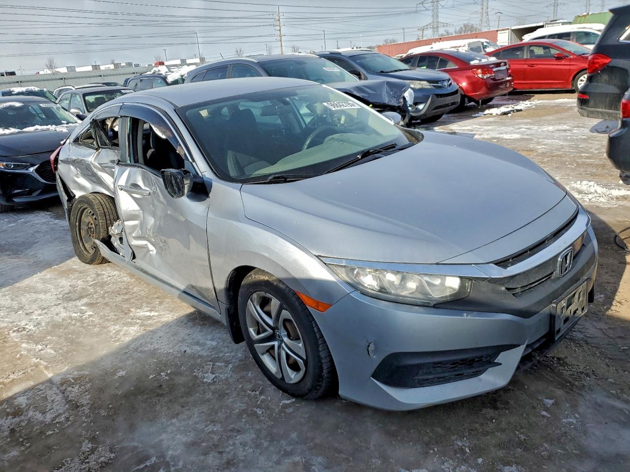 2016 HONDA CIVIC LX photo 4