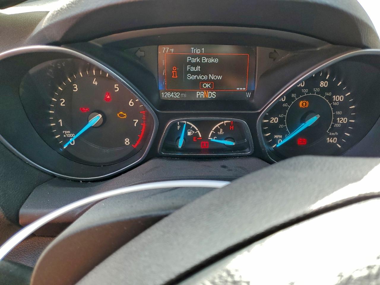 2017 FORD ESCAPE S photo 9