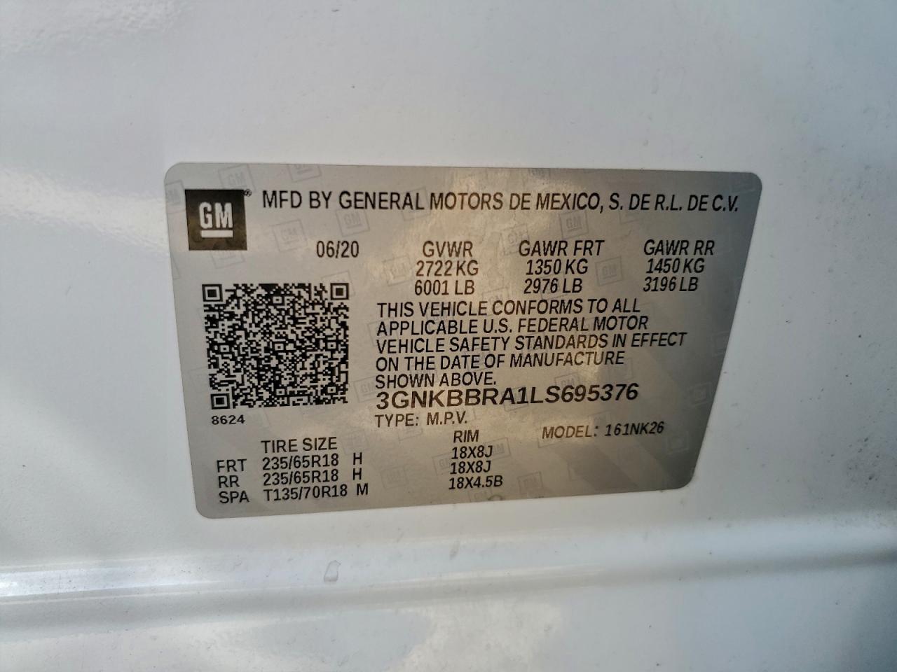 2020 CHEVROLET BLAZER 1LT photo 13